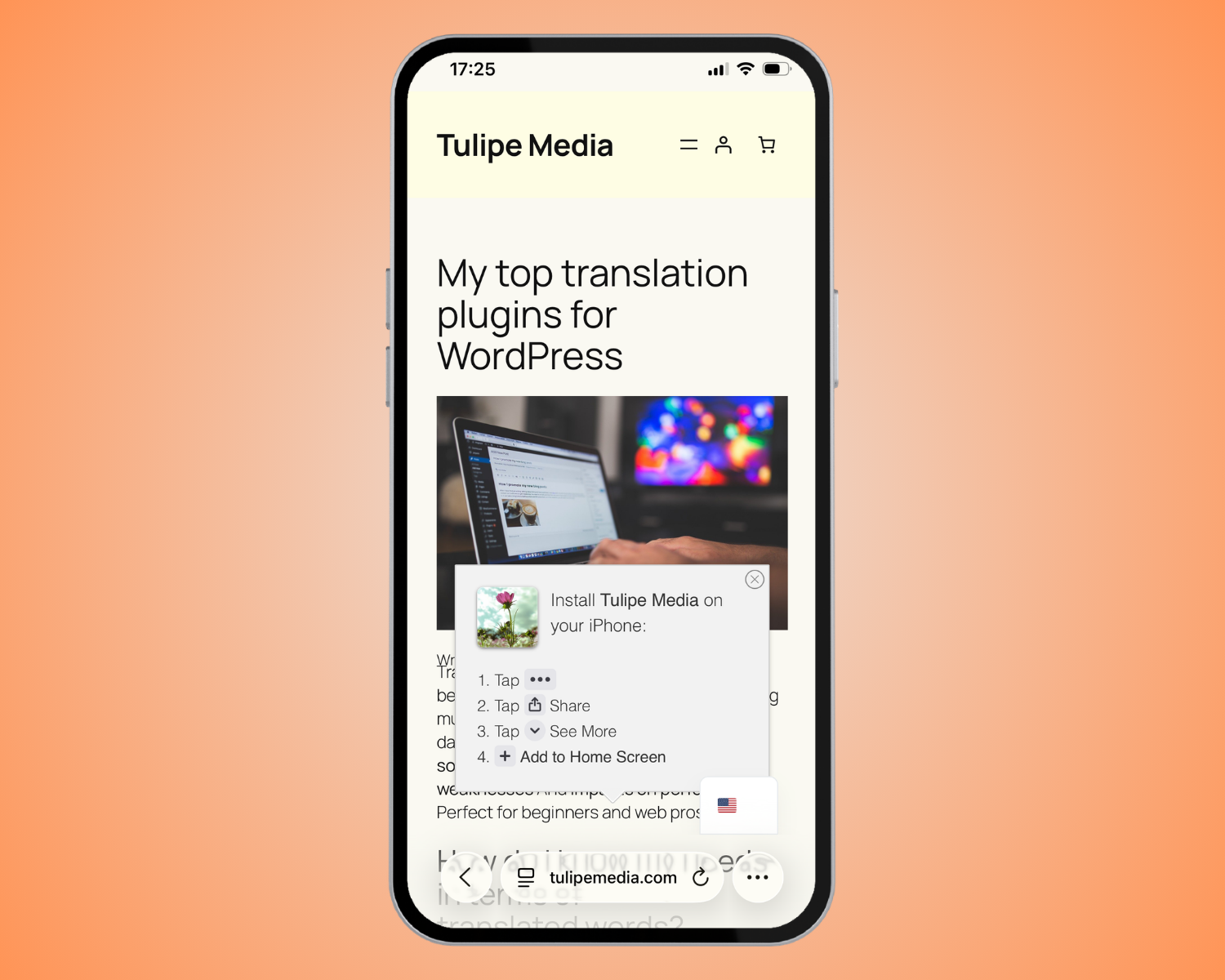 Aggiungi alla schermata iniziale e PWA - Plugin premium per WordPress 2 Add to Home Screen & PWA - Plugin Premium pour WordPress - immagine 2