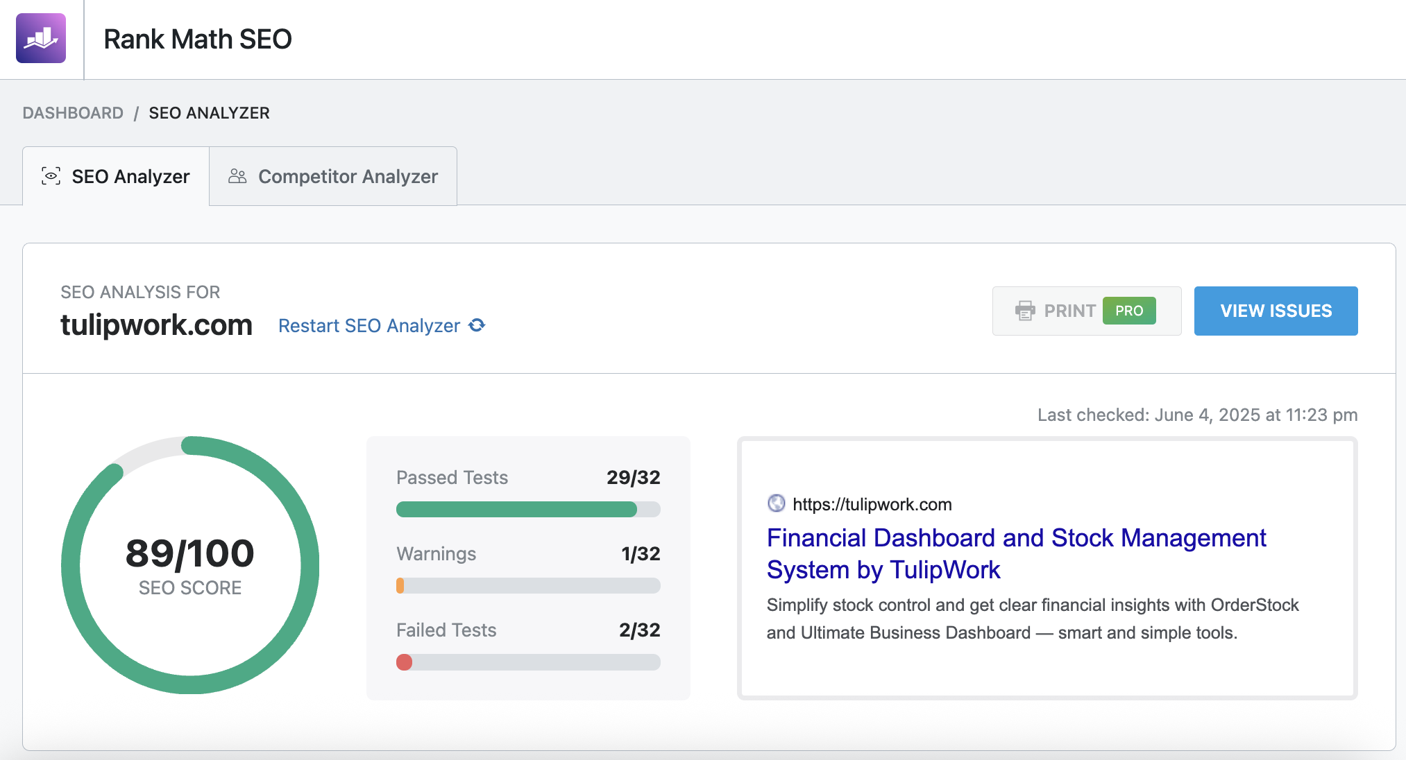 Boostez votre SEO WordPress avec Rank Math (Tutoriel complet) 8 SEO Analyzer - Rank Math SEO