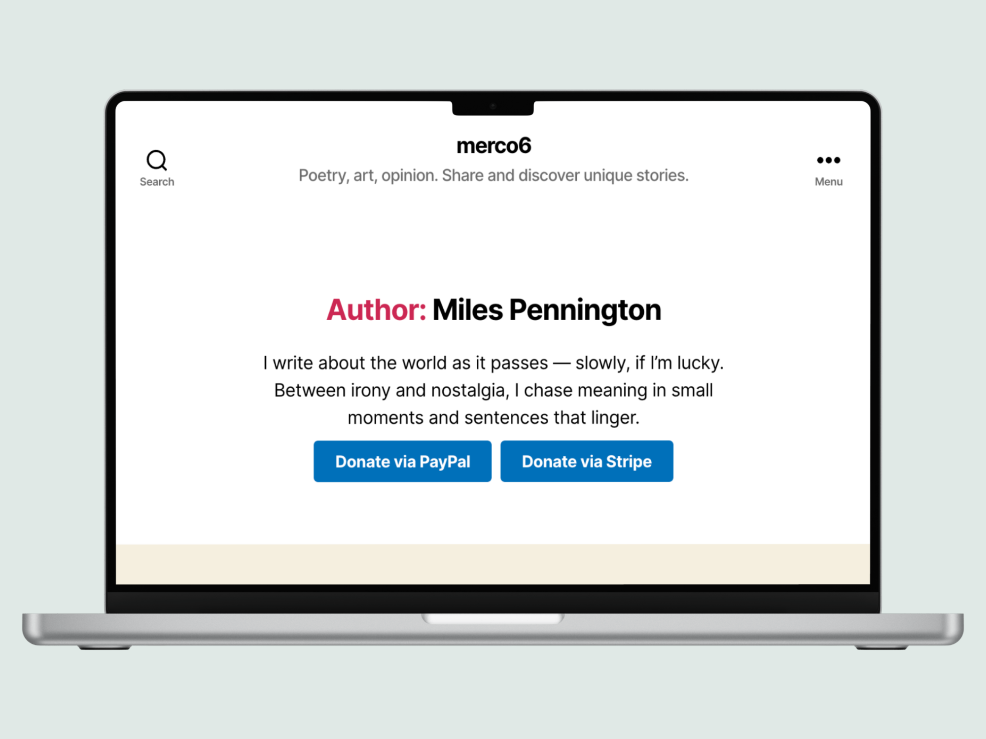 Multi Author Donation: das WordPress-Plugin für vereinfachte Spenden auf Ihren Multi-Autor-Blogs 1 Spenden-Buttons auf der Autorenseite